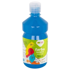 Farba HAPPY COLOR Tempera  1l. błękitny -323829