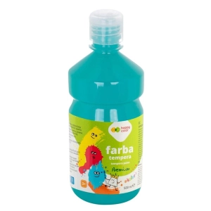 Farba HAPPY COLOR Tempera 1l. - turkusowy