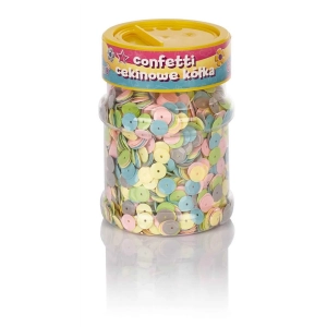 Cekiny ASTRA confetti 100g. kółka pastelowe 335116002