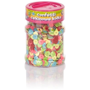 Cekiny ASTRA Creativo 100g. - mix kolorów intensywnych