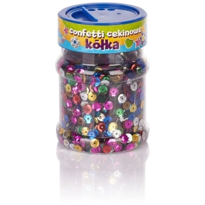 Cekiny ASTRA Creativo 100g. Confetti cekinowe - mix kolorów intensywnych
