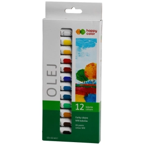 Farba olejna HAPPY COLOR 12ml. op.12 kolorów