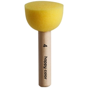 Pędzel HAPPY COLOR gąbkowy mix 4 wielkości-293553