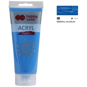 Farba akrylowa HAPPY COLOR Studio 200ml. - błękitny-293564