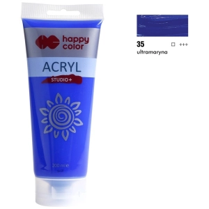 Farba akrylowa HAPPY COLOR Studio 200ml. - ultramaryna-293628