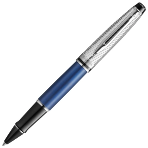 Pióro kulkowe Expert Deluxe metalic niebieski, Waterman