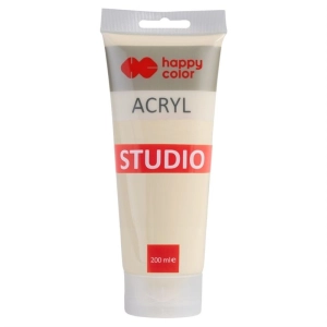 Farba akrylowa HAPPY COLOR Studio 200ml. - ivory