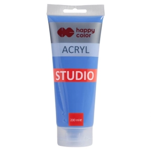 Farba akrylowa HAPPY COLOR Studio 200ml. - kobaltowy