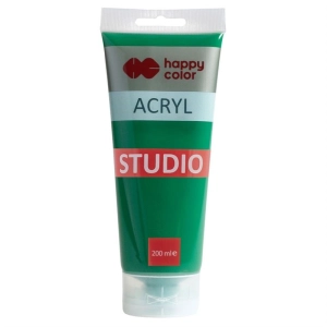 Farba akrylowa HAPPY COLOR Studio 200ml. - zielony sap