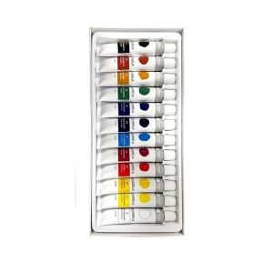 Farba akwarelowa HAPPY COLOR Studio 12ml. op.12 kolorów w tubce-293759