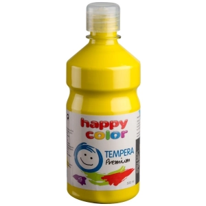 Farba HAPPY COLOR Tempera 0,5l. - żółty