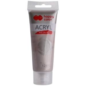 Farba akrylowa HAPPY COLOR 75ml. tuba - złoto różowe metalik