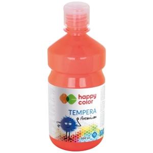 Farba HAPPY COLOR Tempera 0,5l. - koralowy