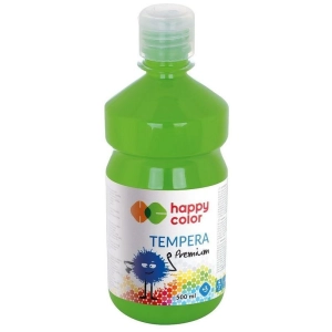 Farba HAPPY COLOR Tempera 0,5l. - oliwkowy