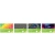 Blok zeszyt do wycinanek INTERDRUK B5 FLUO samoprzylepny-293222