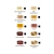 Farba akrylowa HAPPY COLOR 12ml. zestaw 10 kolorów - odcienie brązowego-293254