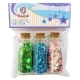 Cekiny ASTRA Confetti 3x10g buteleczki szklane - Mroźny dzień