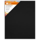 Podobrazie bawełniane impregnowane HAPPY COLOR - czarne 24x30cm MDF 4mm