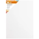 Podobrazie bawełniane impregnowane HAPPY COLOR - białe 50x70cm MDF 4mm