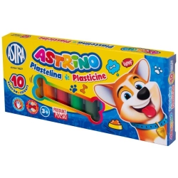 Plastelina ASTRINO 10 kolorów