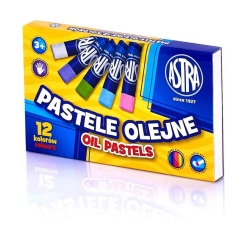 Kredki ASTRA pastele olejne op.12 kolorów