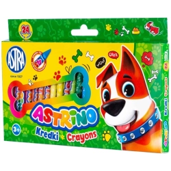 Kredki ASTRINO grafitowe 24 kolory