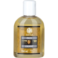 Olej lniany ASTRA 150ml. - bielony