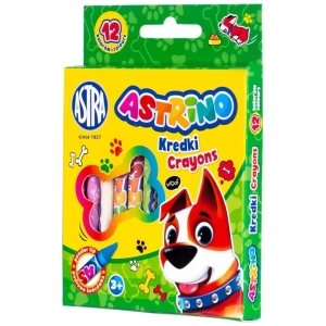 Kredki ASTRINO grafitowe 12 kolorów-294348