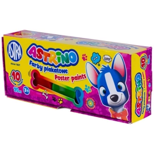 Farby plakatowe ASTRINO 20ml. - 10 kolorów-294364