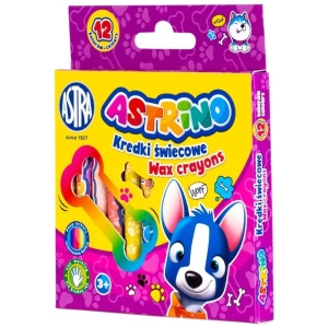 Kredki ASTRINO świecowe 12 kolorów-294371