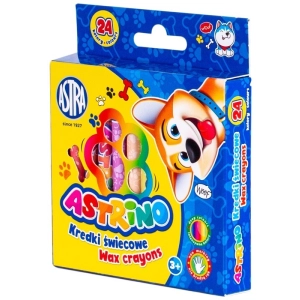 Kredki ASTRINO świecowe 24 kolory-294382