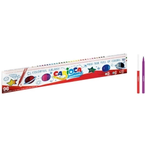 Flamastry CARIOCA pisaki op.100 sztuk kolorowe-294395