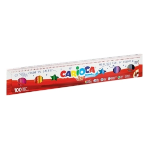 Flamastry CARIOCA pisaki op.100 sztuk kolorowe