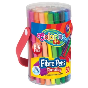 Flamastry COLORINO 50 sztuk - w tubie