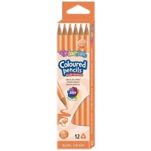 Kredka COLORINO Kids ołówkowa trójkątna 1szt. - cielista
