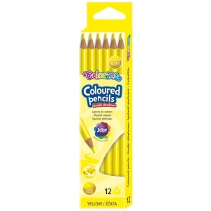 Kredka COLORINO Kids ołówkowa trójkątna 1szt. - żółta