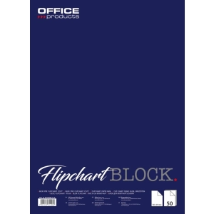 Blok flipchart OFFICE PRODUCTS, gładki, 65x100cm, 50 kart., biały-621555