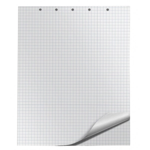 Blok flipchart Q-CONNECT, kratka, 65x100cm, 20 kart., biały-621553