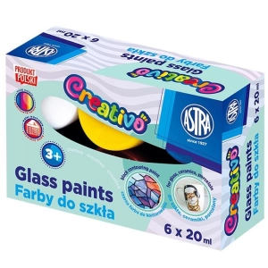 Farby do szkła ASTRA 20ml. 6 kolorów