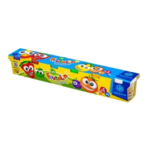 Masa plastyczna ASTRA Frutolina zestaw 100g. x 6 szt.