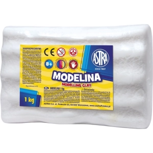 Modelina ASTRA 1kg. DUŻA - biała