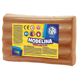 Modelina ASTRA 1kg. DUŻA - brązowa