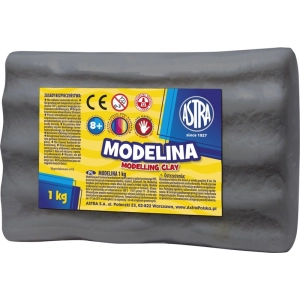 Modelina ASTRA 1kg. DUŻA - grafitowa