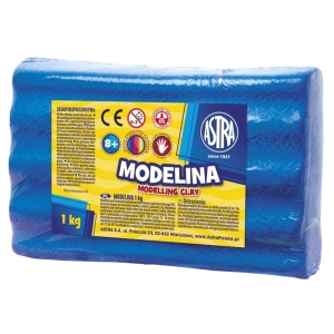 Modelina ASTRA 1kg. DUŻA - niebieska