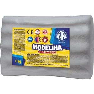 Modelina ASTRA 1kg. DUŻA - popielata