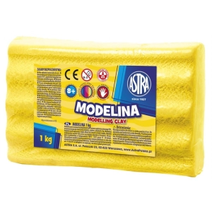 Modelina ASTRA 1kg. DUŻA - żółta