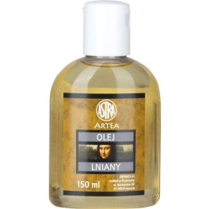 Olej lniany ASTRA 150ml. - bielony