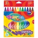 Flamastry COLORINO 12 kolorów - jumbo