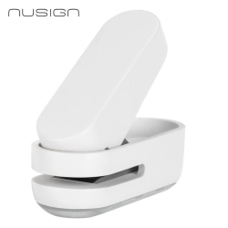 Dziurkacz NUSIGN 1-otworowy ENS088 6 mm do 10 kartek - biały