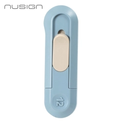Nożyk biurowy NUSIGN mini ENS065 ostrze łamane 12mm - niebieski